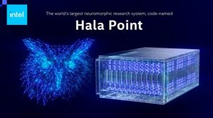 Intel разработала нейроморфный компьютер Hala Point, который работает как человеческий мозг
